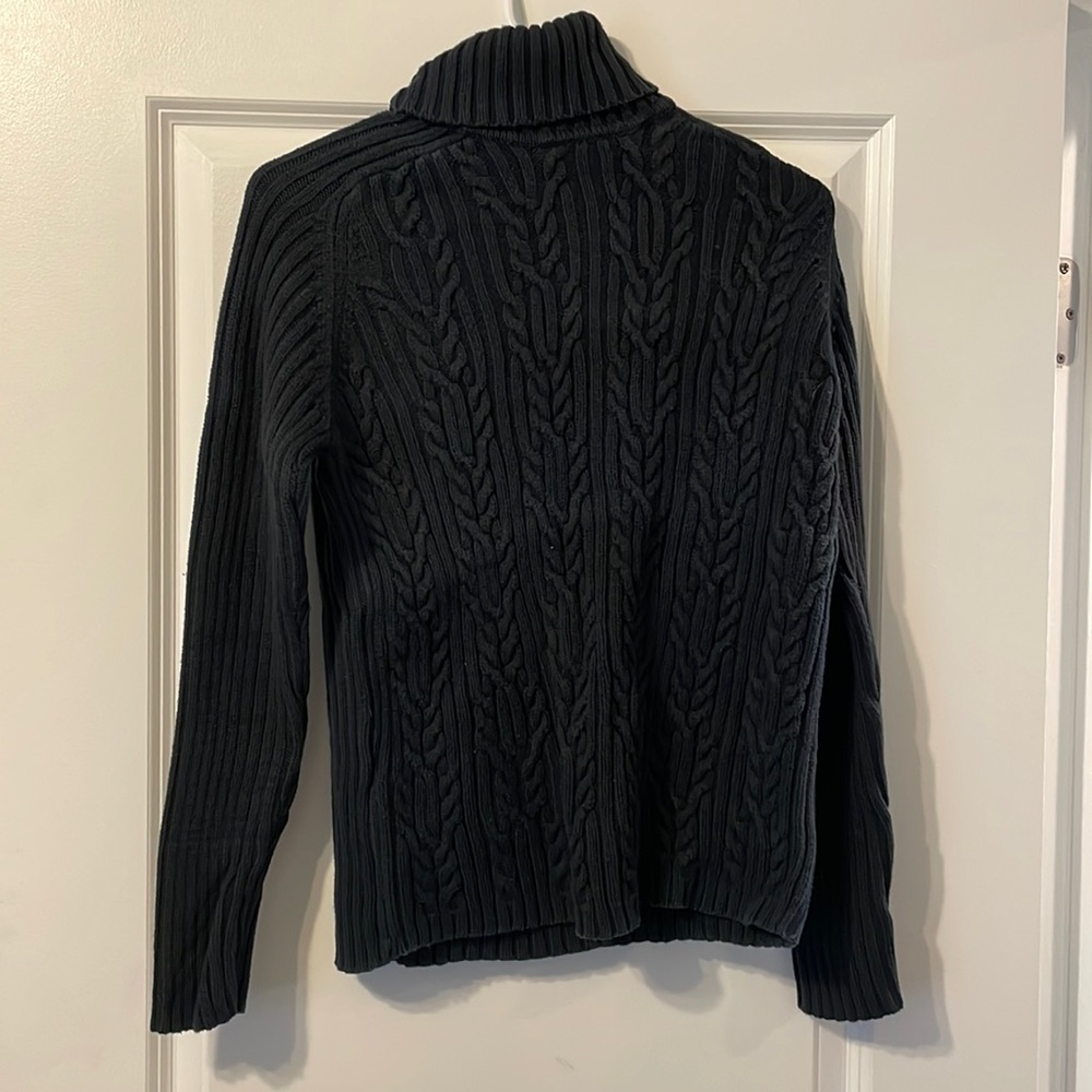 Navy Karen Scott Turtle Neck
